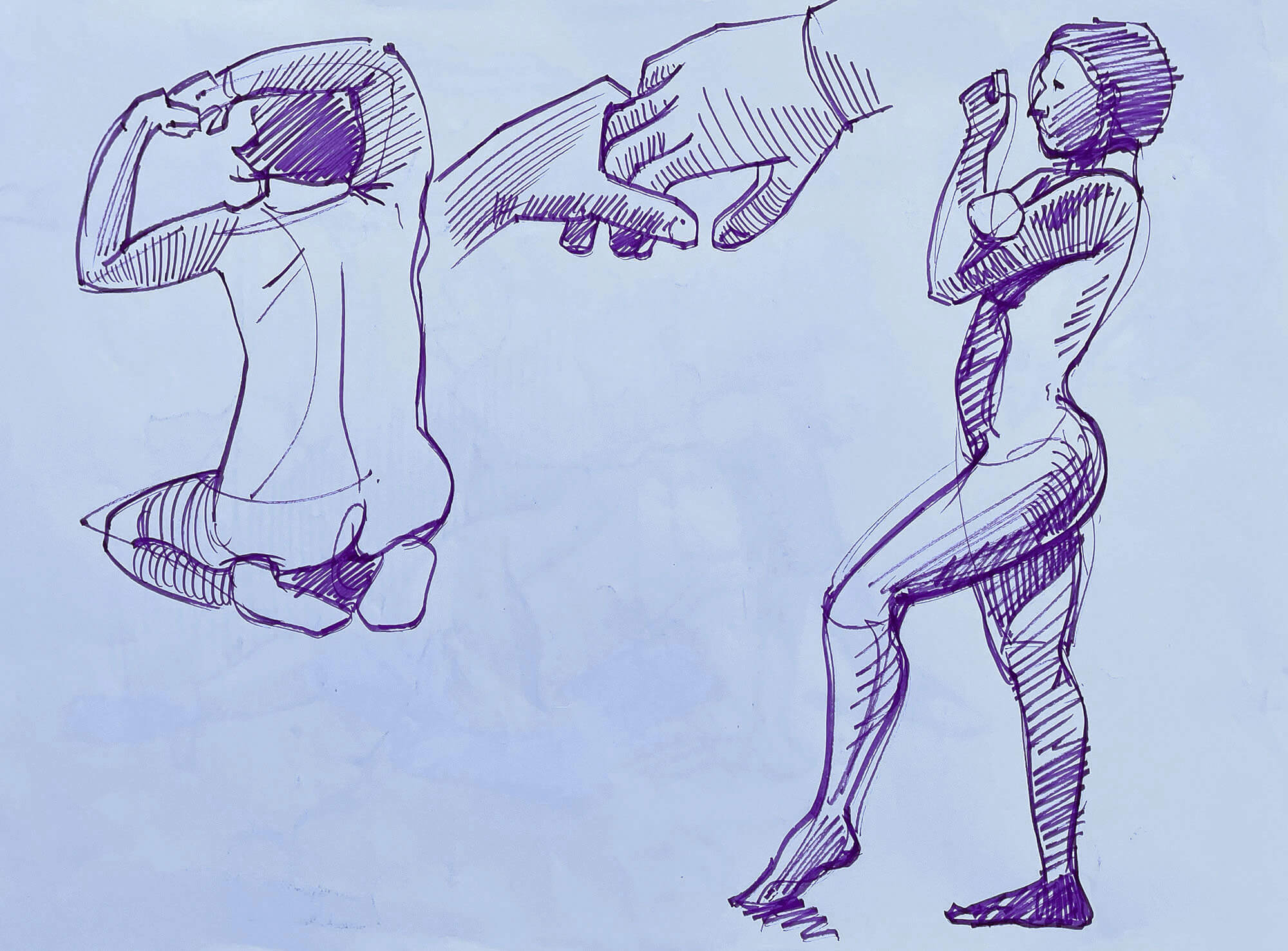 Life Drawing Sketch Art